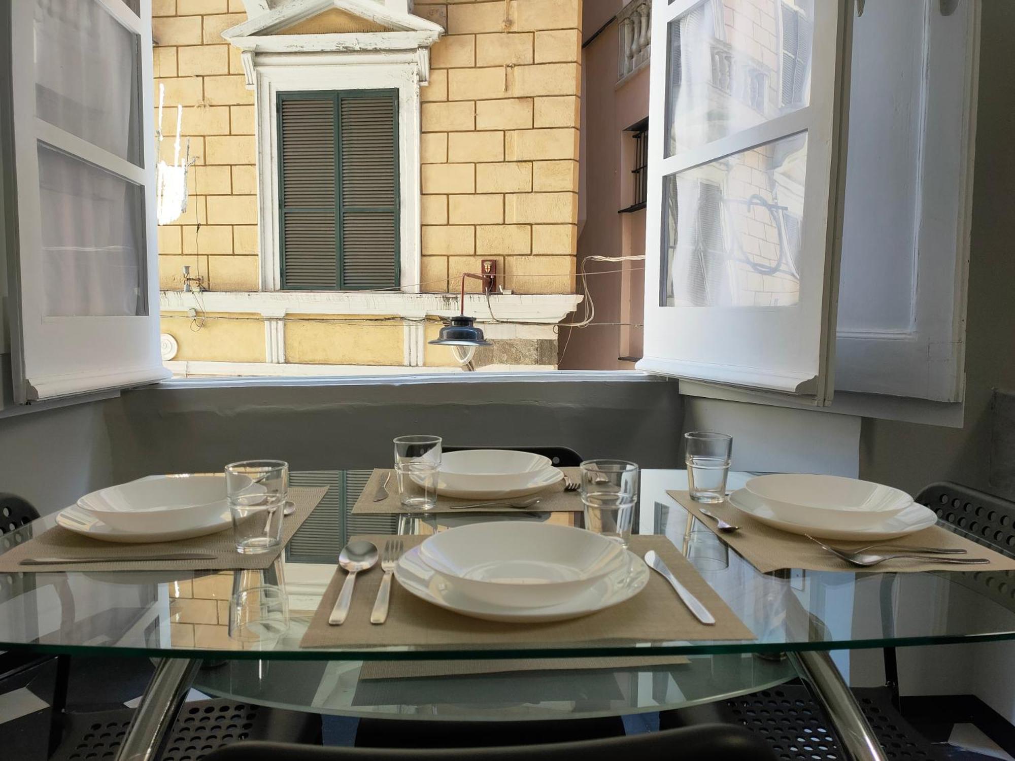 Rooms Ponte Calvi Генуя Экстерьер фото