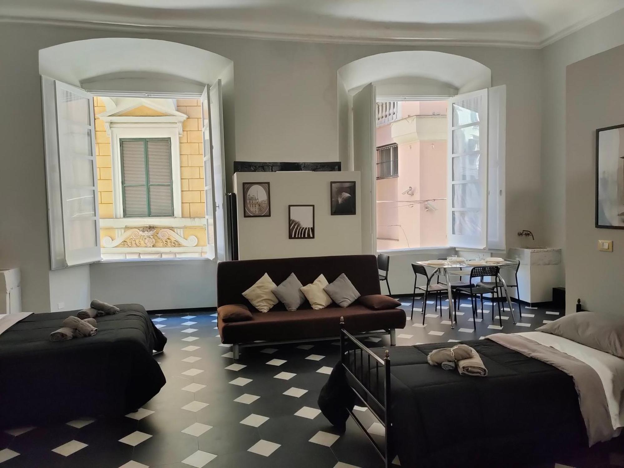 Rooms Ponte Calvi Генуя Экстерьер фото