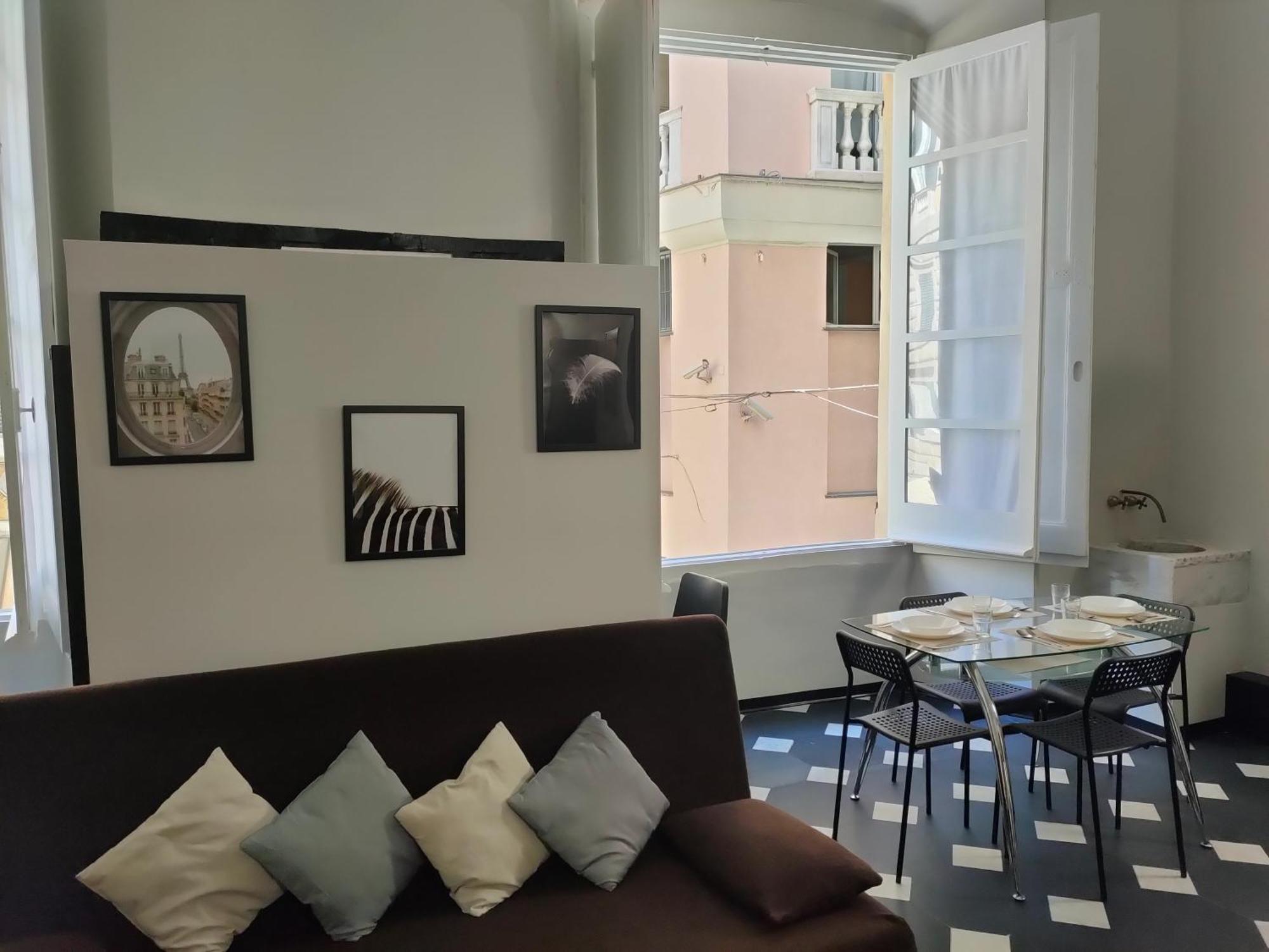 Rooms Ponte Calvi Генуя Экстерьер фото