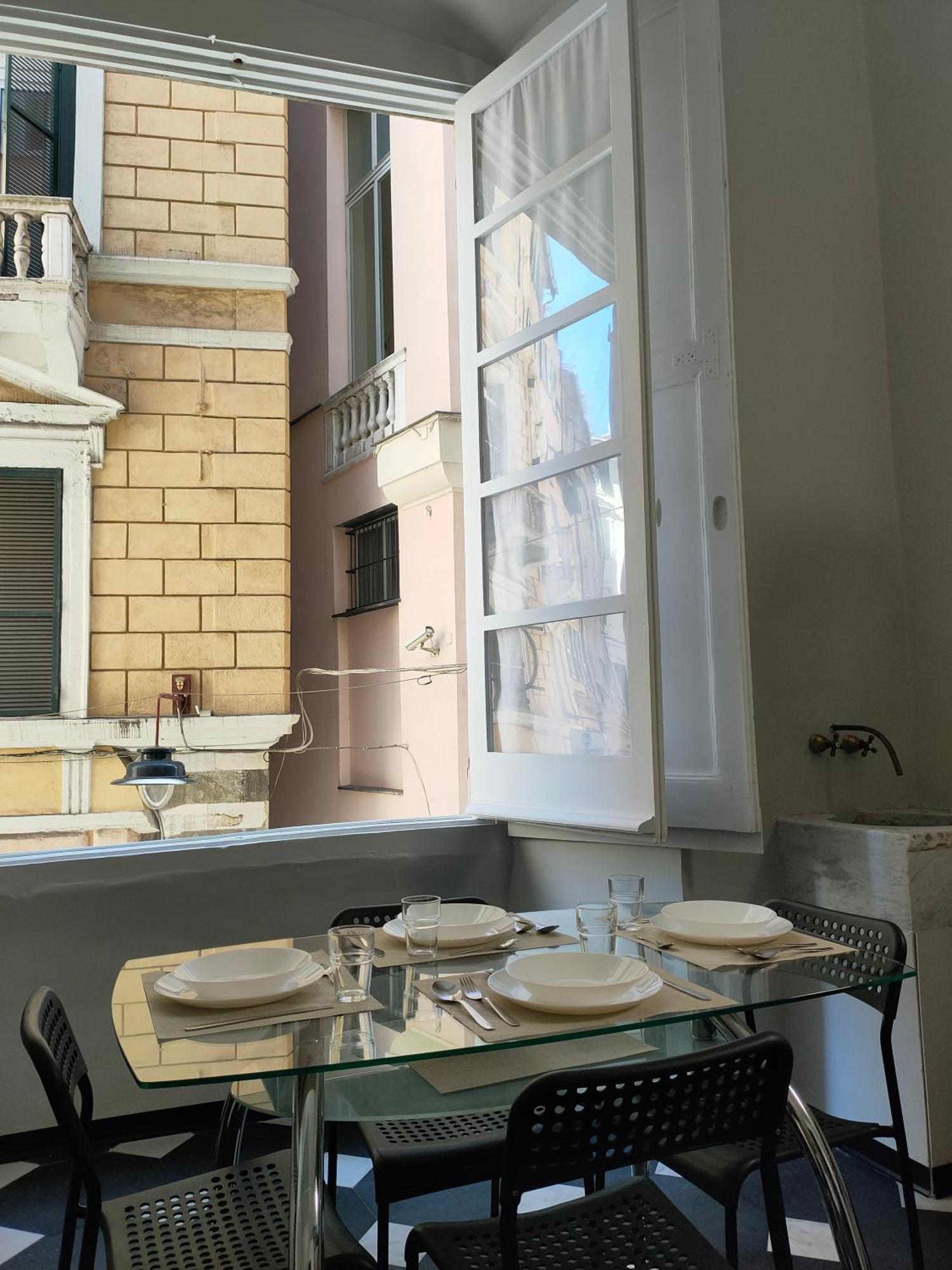 Rooms Ponte Calvi Генуя Экстерьер фото